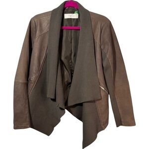 Tamari Brown Draped‎ Women's Jacket